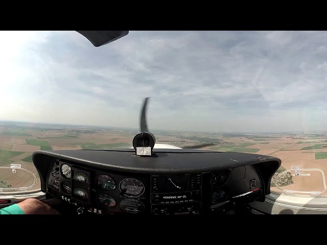 Video 360° - Going for lunch at Rouen Airport - August 2017