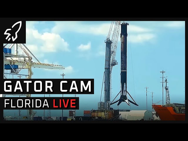 SpaceX Live 24/7 At Port Canaveral Live Gator's Portside