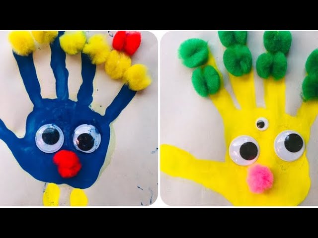 How to make a HANDPRINT MONSTER