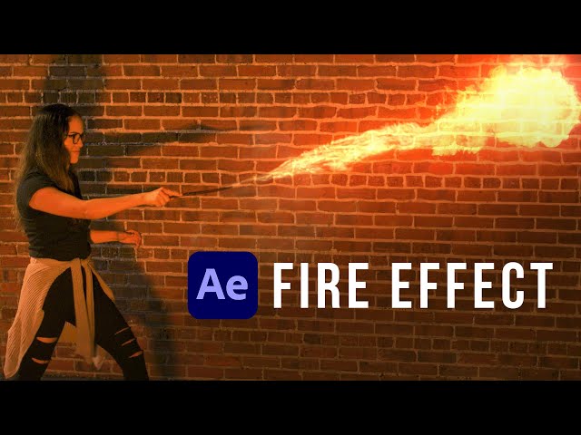 How to Create a FIRE EFFECT in After Effects