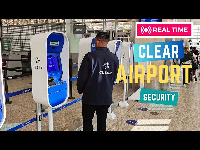 How Fast Can You Get Through Airport Security with CLEAR!