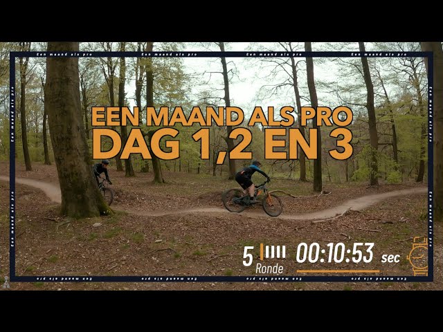 Een maand als pro, let's go! // MTB Challenge