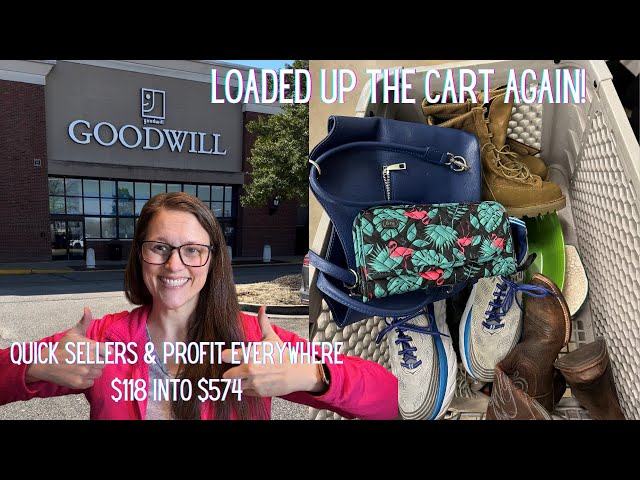 Come Shop with Me at Goodwill Part Time Seller on eBay! Flipping $100 to $500 #goodwill #ebayseller