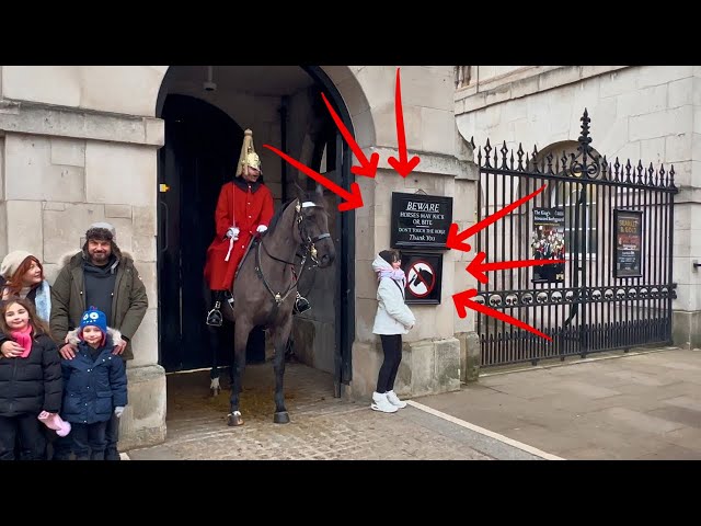 Furious King’s Guard Yells: They Think It’s a Joke!