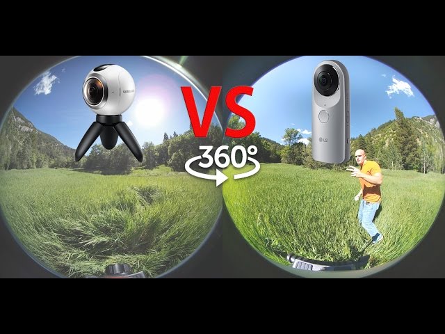 Gear 360 vs LG 360 - What is the best 360 camera?! - Side by side test