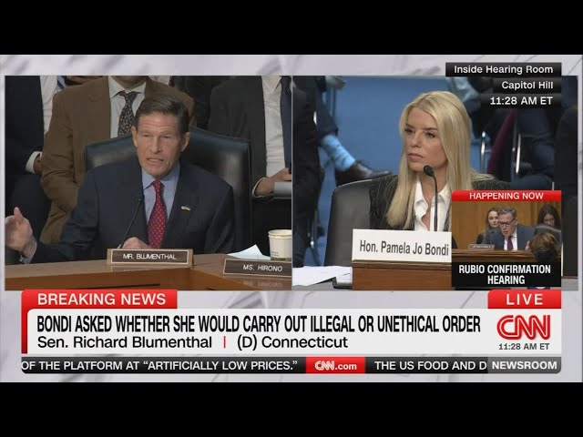 🚨BREAKING: Trump AG pick Pam Bondi responds to questions on the TikTok ban