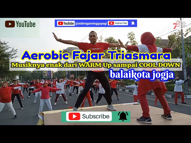 Aerobic Bersama Fajar Triasmara,  Balaikota Jogja 6 Agustus 2023