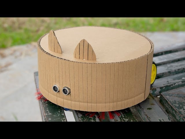 DIY How to Make Amazing Robot Vacuum Cleaner