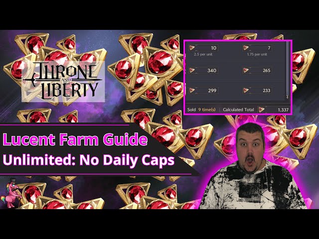 Bypass Daily Caps with this Lucent Farm Guide | Throne and Liberty Global Release