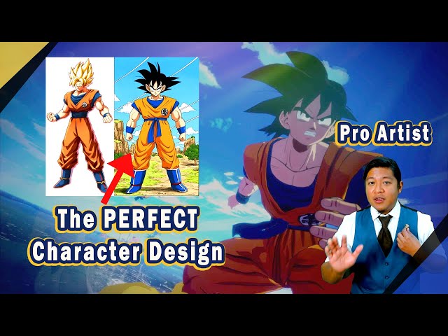 Why Goku's character design is PERFECT. Dragon Ball