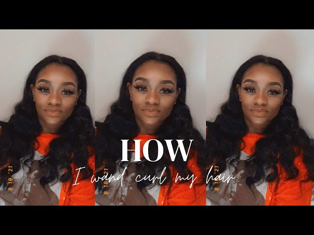 How to achieve GORGEOUS Wand CURLS😍😍