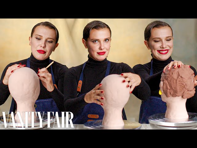 Millie Bobby Brown Creates a Sculpture of Herself | Vanity Fair