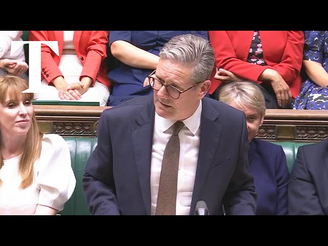 LIVE: Keir Starmer grilled at Prime Minister's Questions