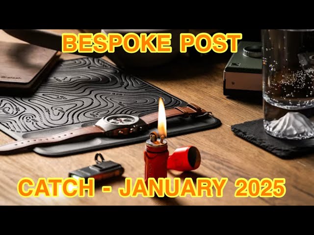 Bespoke Post Monthly Subscription Box - Catch - January 2025