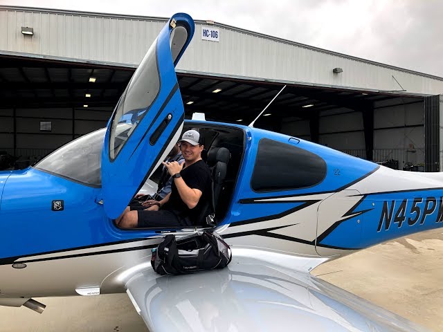 BRAND NEW CIRRUS SR22 DEMO FLIGHT- IFR AND MANEUVERS WITH AN RNAV APPROACH