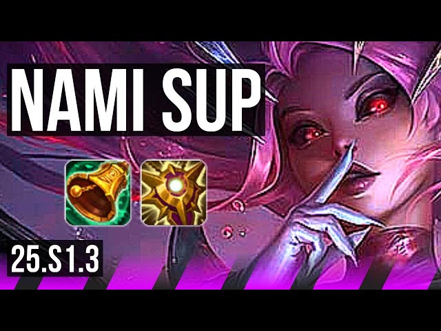 NAMI & Caitlyn vs KARMA & Ezreal (SUP) | 16k DMG, 2/5/24 | KR Grandmaster | 25.S1.3