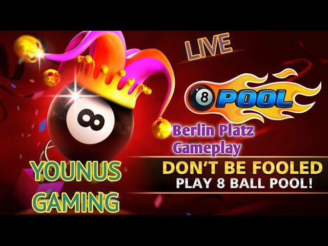 8BallPool || Berlin Gameplay Epic  || 🔥YOUNUS GAMING IS LIVE🔥||