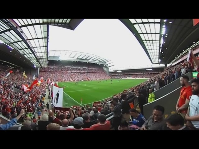 You'll Never Walk Alone @ Anfield vs Arsenal 27/8/2017 (360 view)