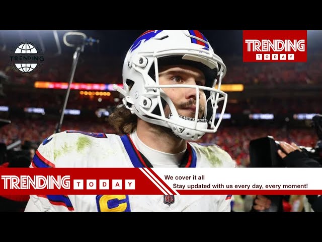 🏈 Josh Allen Reflects on Tough Playoff Loss Against Patrick Mahomes 🏈 | Trending Today