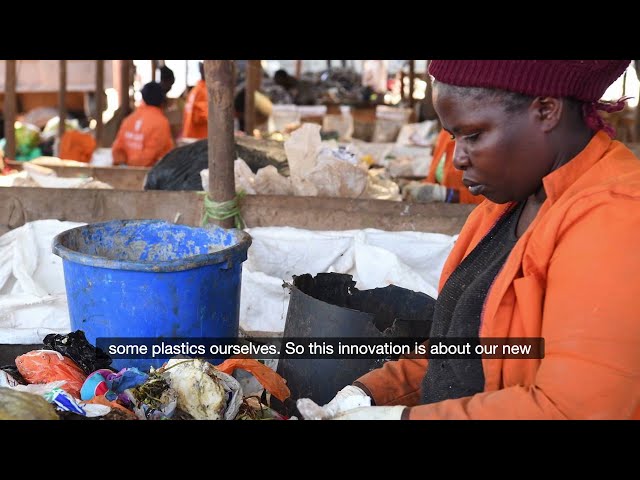 Innovator takes on Kenya's plastic recycling problem