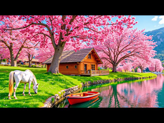 BEAUTIFUL SPRING FEBRUARY 🌸 Relaxes to Relieve Stress, Spring Relaxing Music