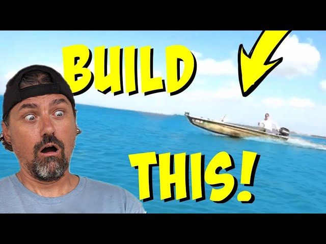 Meet TINY BOAT! - Building MY DREAM BOAT from a Jon Boat!