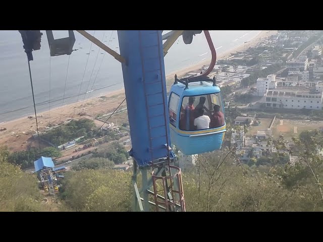 Kailash Giri Visakhapatnam Top view.