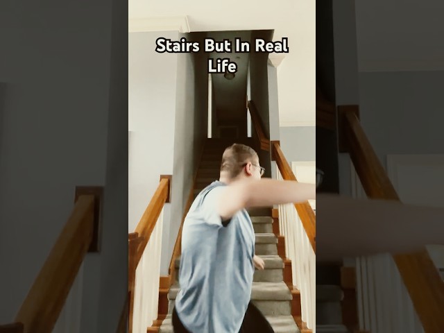 Stairs But In Real Life #shorts #memes #fyp #funny #viral