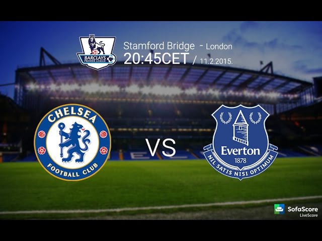 EVERTON VS CHELSEA 1-2