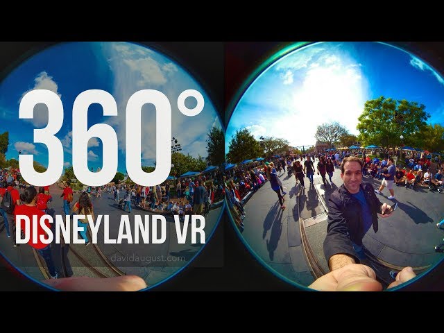 Disneyland Main Street USA in 360° Virtual Reality