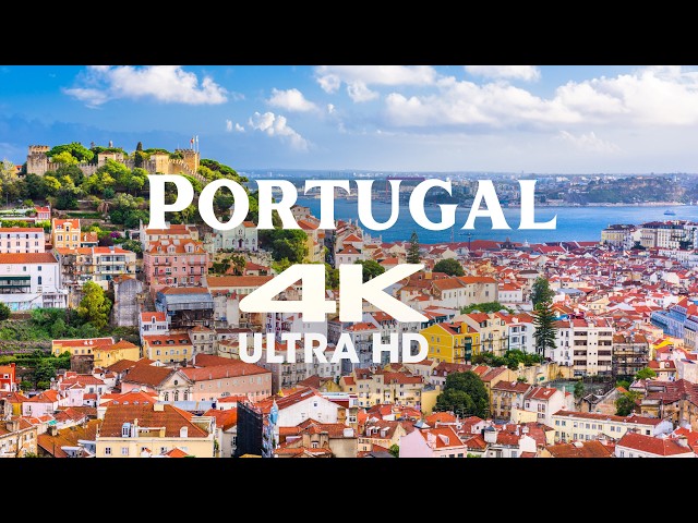 Portugal 4k Ultra HD | Relaxation Film With Piano and Relaxing Music