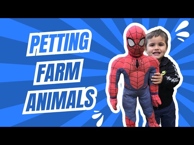 Julian's Best Day Ever at An Animal Petting Zoo!