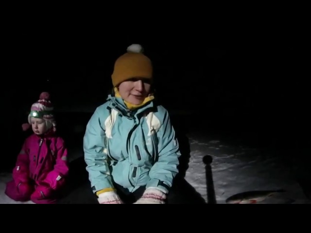 360° Winter Family Fishing with Nets in Finland