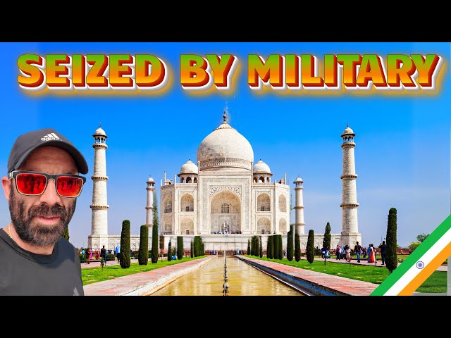 🇮🇳 Military Seizes My Camera at the Taj Mahal! 🚨