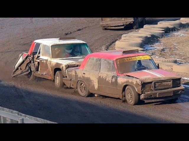 Трековые автогонки "Легенды СССР". Избранное / 25.01.2025, РСТЦ ДОСААФ (Прилесье / Стайки)