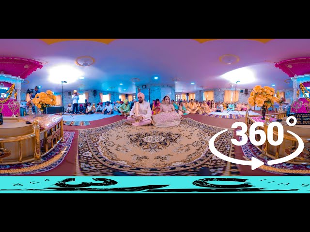 Punjabi Wedding Highlights 2018 l Gurjeet + Rashmeet l 360 VR