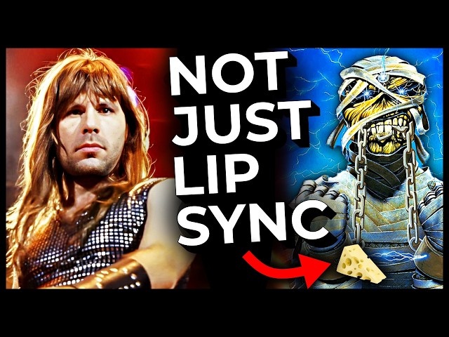 Proof Iron Maiden is the CHEESIEST band ever… pun intended