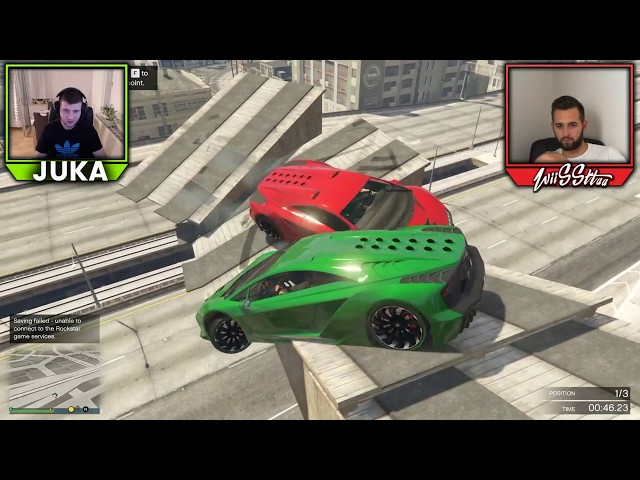 Juka i Amir - najbolji momenti - GTA 5 trke