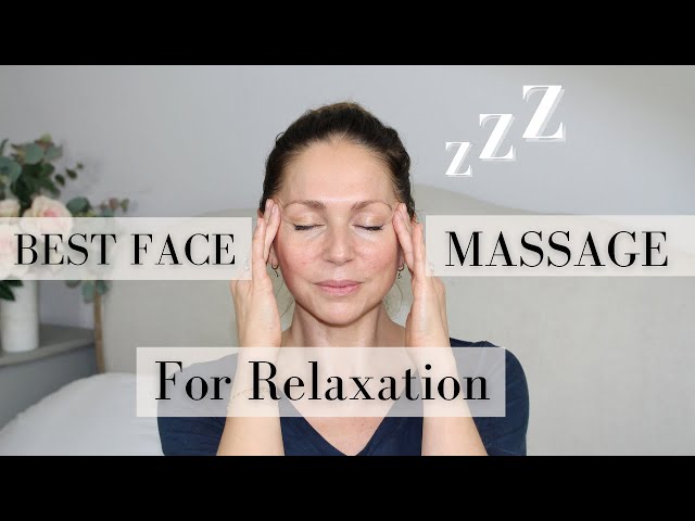 Face lifting massage for skin confidence, anxiety and relaxation