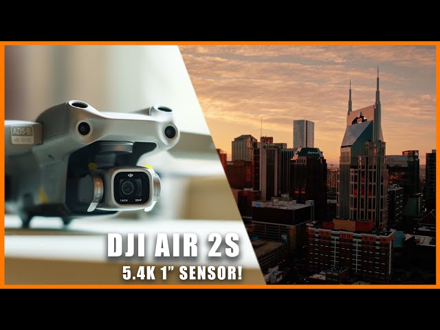 Nashville Skyline 5.4K Footage - DJI Air 2s Drone