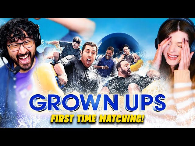 GROWN UPS (2010) MOVIE REACTION! FIRST TIME WATCHING!! Adam Sandler | Chris Rock | Funniest Scenes