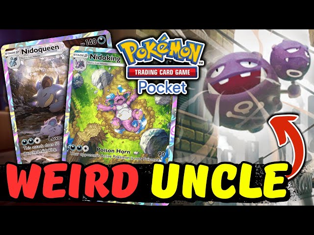 BRUTAL LOVESTRIKE! NIDOQUEEN, NIDOKING & THE WEIRD UNCLE | Pokemon TCG Pocket