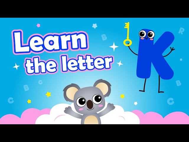 Learn the letter "K" with Bini Bambini