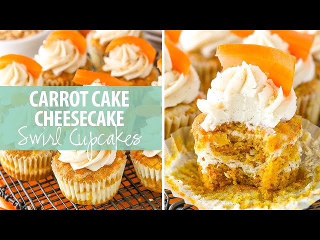 Carrot Cake Cheesecake Cupcakes