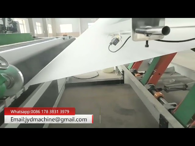 Automatic Toilet Tissue Paper Rewinding Machine