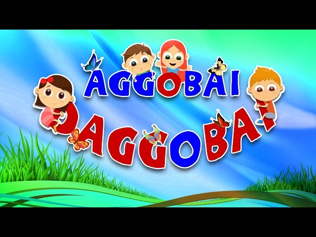 Aggobai Dhaggobai Video - Marathi Balgeet Video Song | Marathi Balgeet for Kids