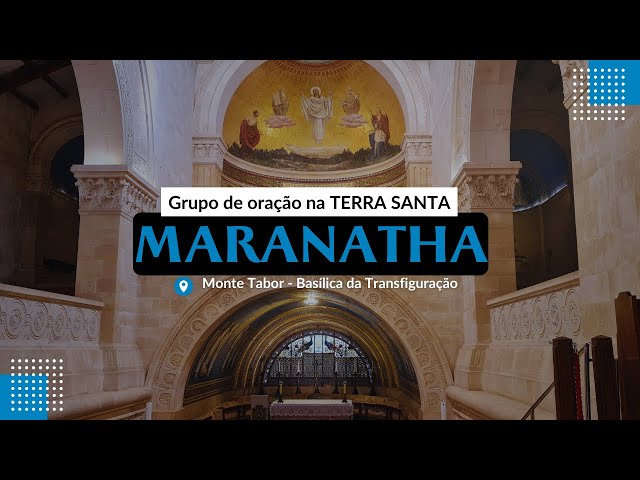 Que a gloria de Deus nos renove!  - Grupo de Oração Maranathá no  Monte Tabor