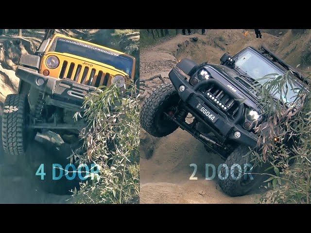 Jeep Wrangler JK and JKU offroading in Land Cruiser Mountain Park