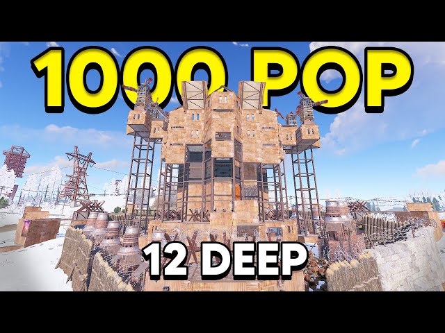 We Raided an Entire 1,000 Pop Server in Rust - Rustoria Us Main