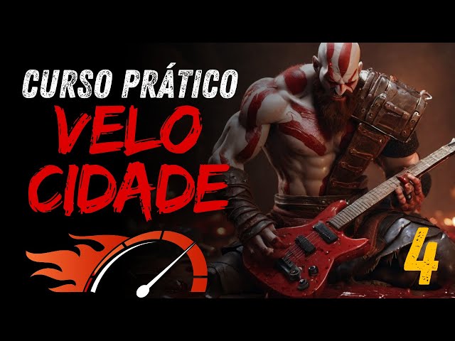 CURSO PRÁTICO DE VELOCIDADE NA GUITARRA (Aula 4)